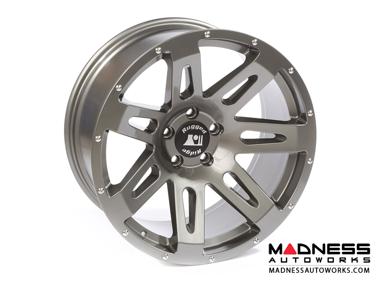 Jeep Wrangler JK Aluminum XHD Wheel - 20x9" - Gun Metal Powder Coat Finish